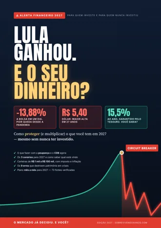 Capa do e-book Lula ganhou. E o seu dinheiro?